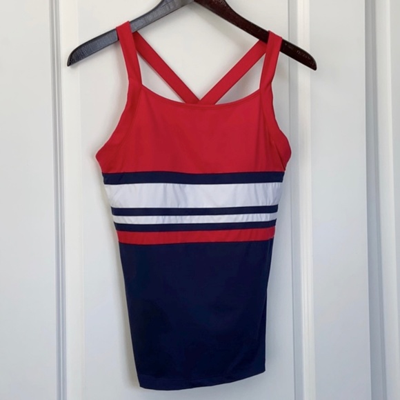 Fila Heritage Criss Cross Tank Top Size Small - Picture 3 of 5